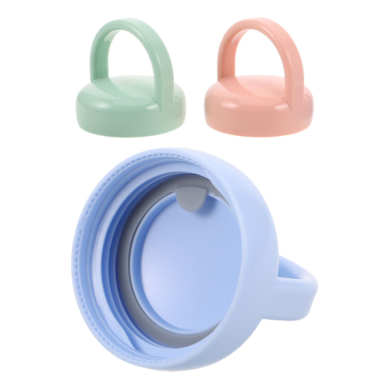 Baby Food Storage - 3Pcs Baby Bottle Caps Ergonomic Handle