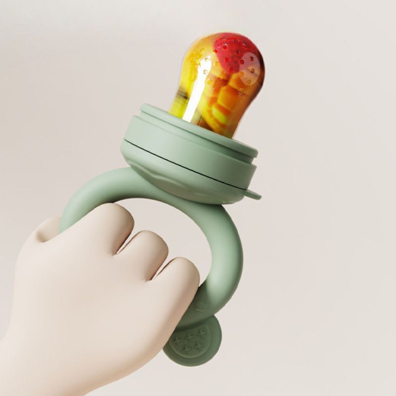 Baby Food Game - Baby Pacifier Fruit Feeder With Cover