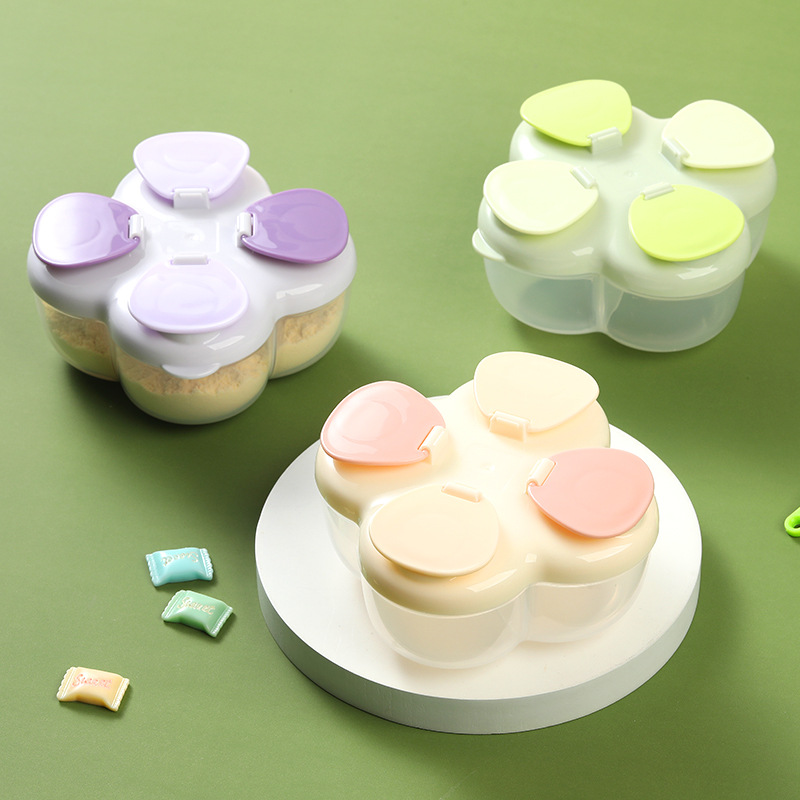 Portable Clover 4-Compartment  - Baby Food Jars With Lids 评论和价格