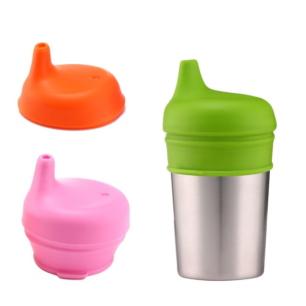 Kids Baby Silicone Sippy Cup L - Baby Food Bottle 评论和价格