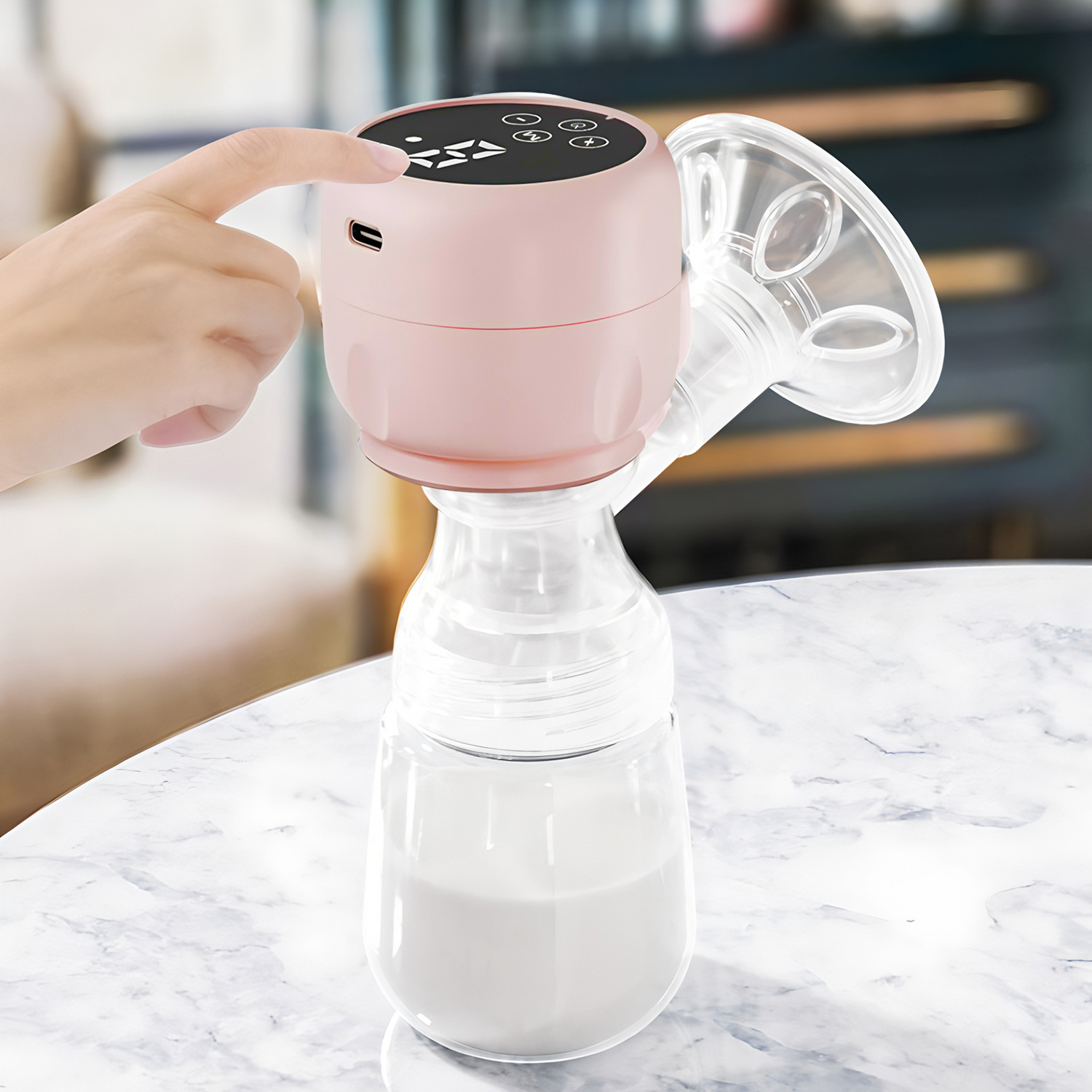 2-IN-1 Electric Breast Pump Po - Baby Food Bottle 评论和价格