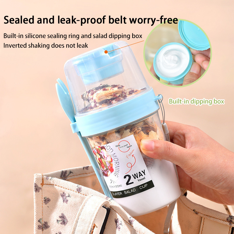 Portable Breakfast Salad Cup W - Baby Food On The Go 评论和价格
