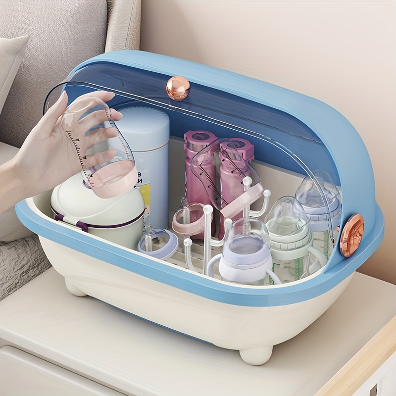 Baby Feeding Bottle Storage Bo - Baby Food Jars With Lids 评论和价格