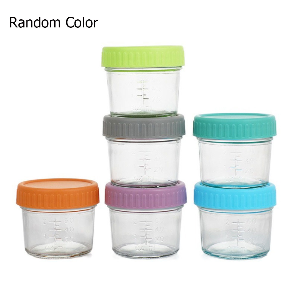 6pcs Multipurpose Glass Baby F - Baby Food Jars With Lids 评论和价格