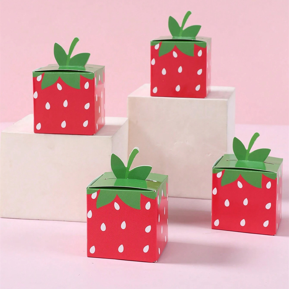 10Pcs Sweet Fruit Strawberry T - Baby Food Storage 评论和价格