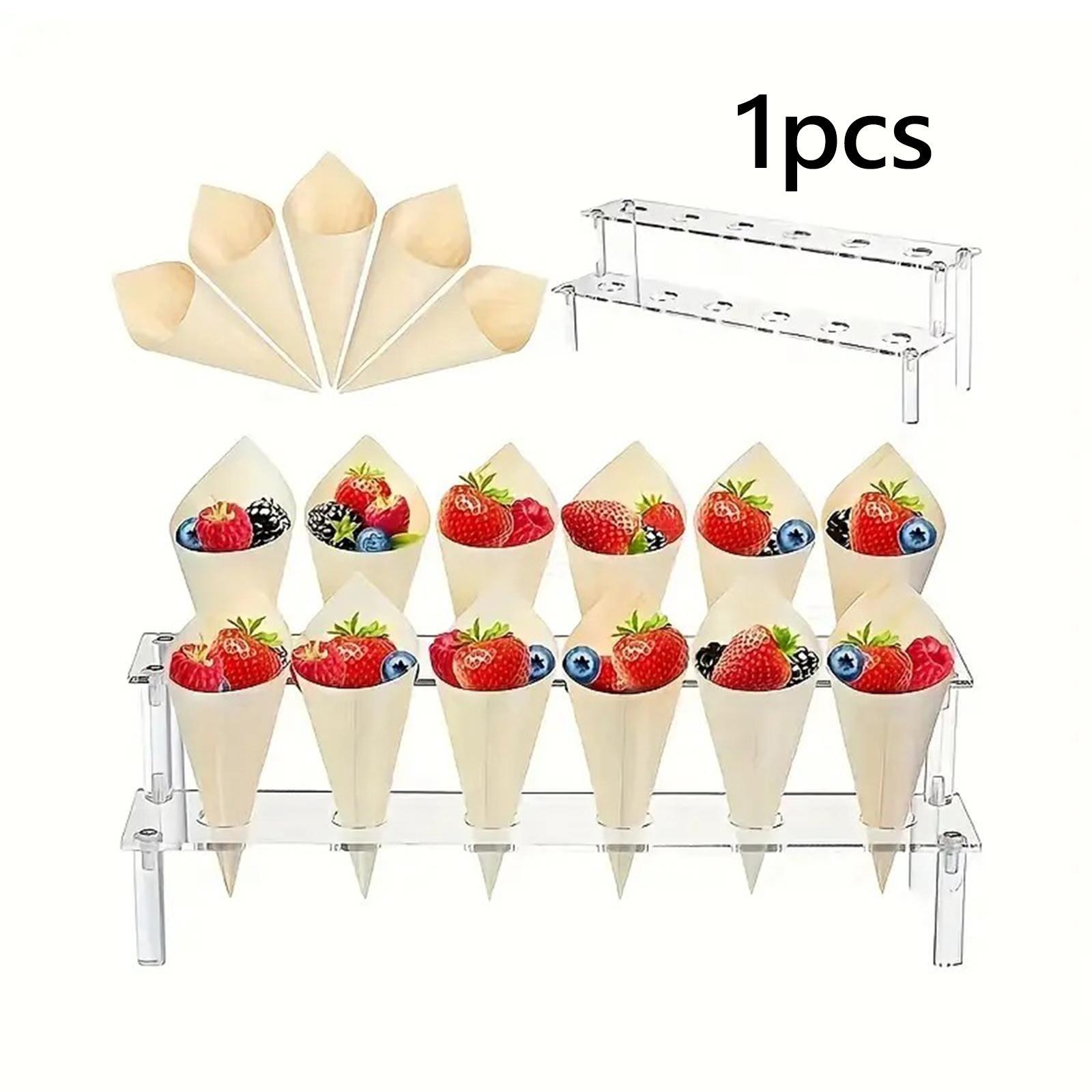 Ice Cream Cone Holder Cupcake  - Baby Food Catering 评论和价格