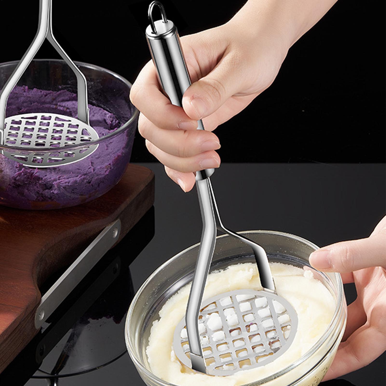 Stainless Steel Potato Masher  - Baby Food Grater 评论和价格