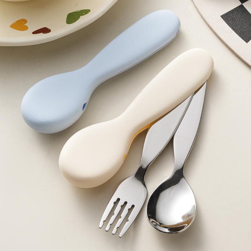 Stainless Steel Toddler Spoon  - Self Feed Spoon 评论和价格