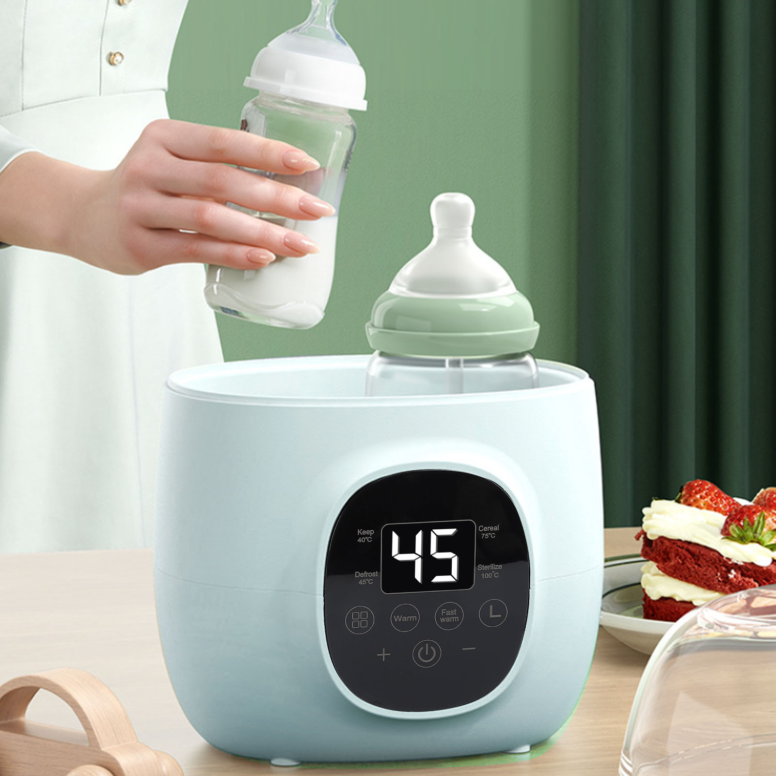 Baby Bottle Warmer 200W PP Mul - Baby Food Bottle 评论和价格