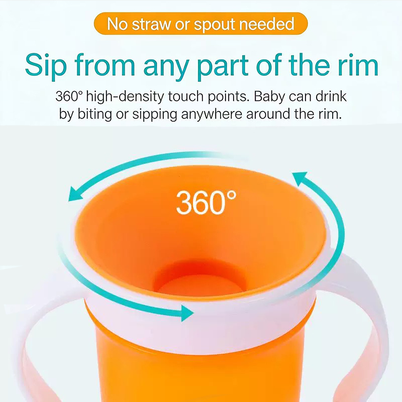 Baby Learning Drinking Cup 360 - Baby Food Jars With Lids 评论和价格