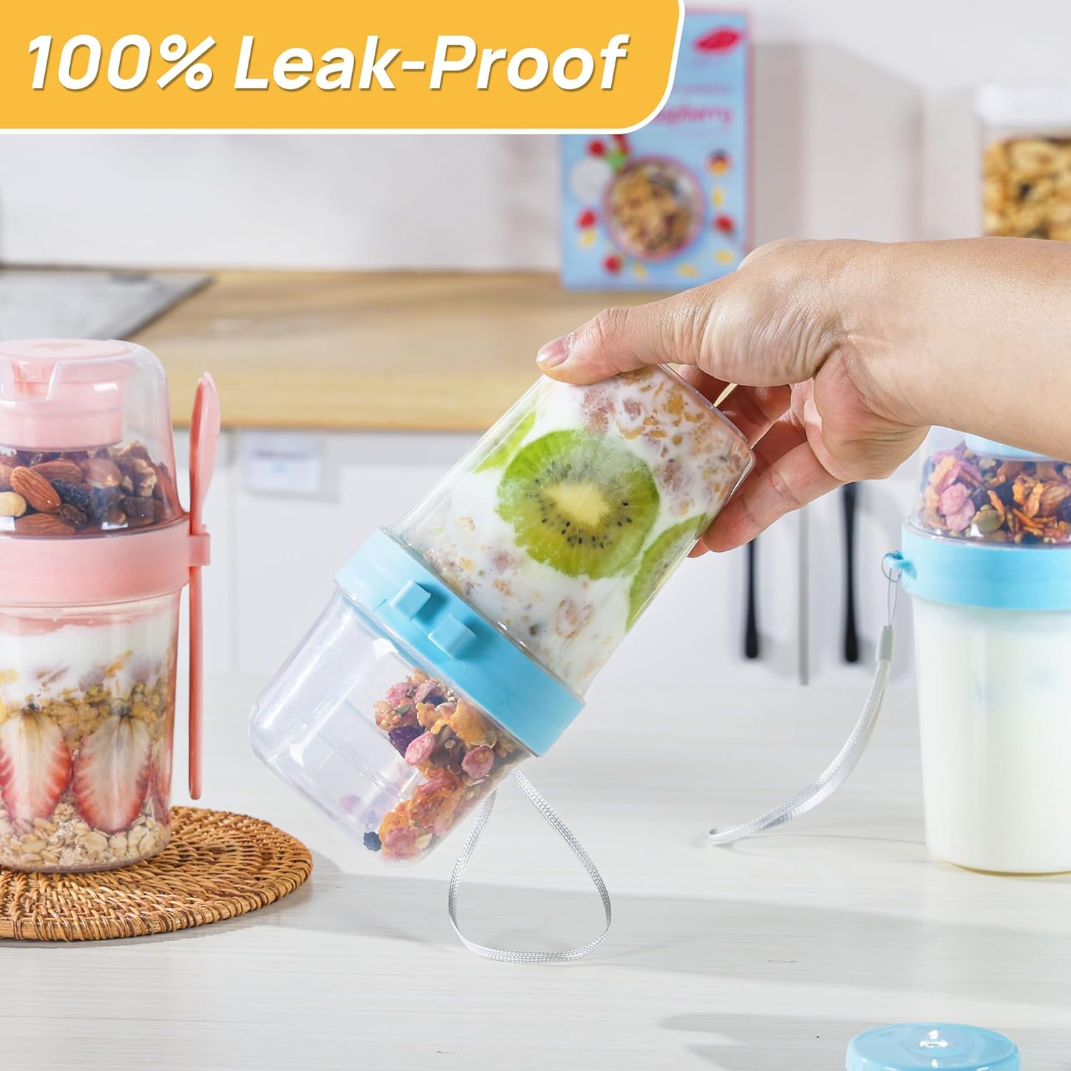 27oz Yogurt Parfait Salad Cups - Baby Food On The Go 评论和价格